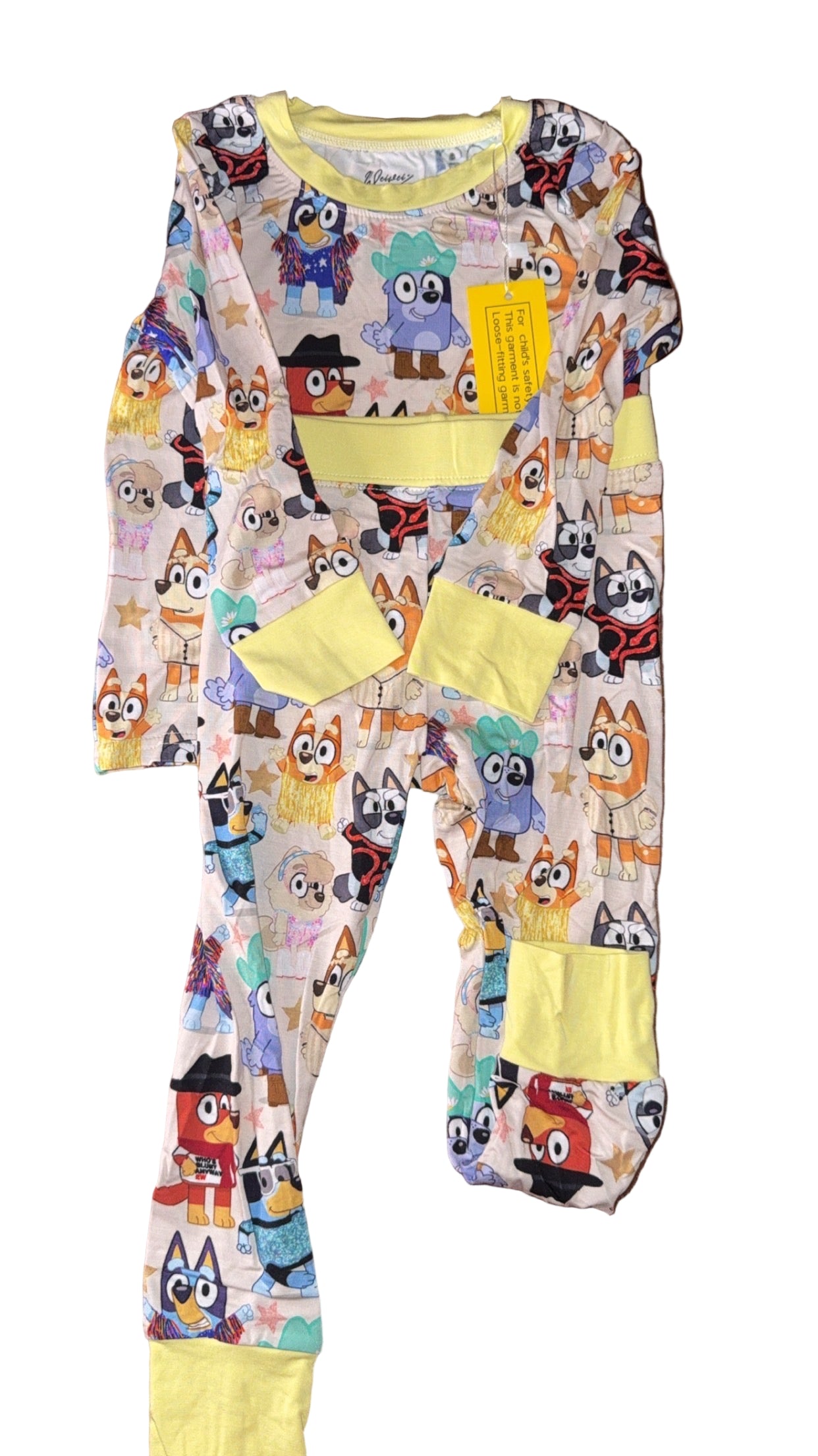 Bluey Long Sleeve/pant 2 Pc Set